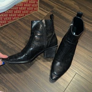 Zara Western Ankle Booties